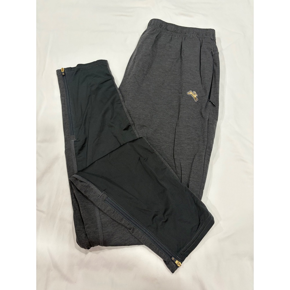 Tracksmith Session Pants Dark Heathered Grey Track Pant Tapered Size Medium